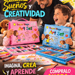 kit de arte 208 piezas